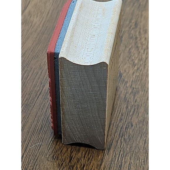 Three 2007 Club Scrap Wood Rubber Stamps- Once Upon A Time, Shop, And Ledger/log - Picture 12 of 16